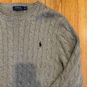 Grey Polo Ralph Lauren Sweater